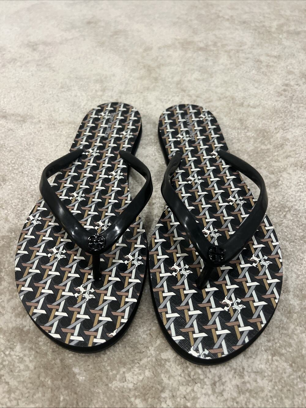 Tory Burch Chelsea Summer Casual Flip Flop Flat Thong Sandal